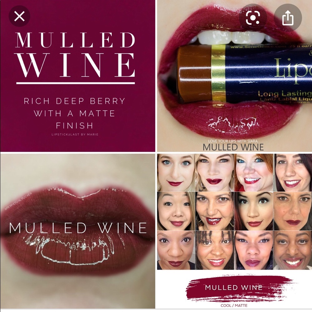 LipSense Mulled Wine lip color